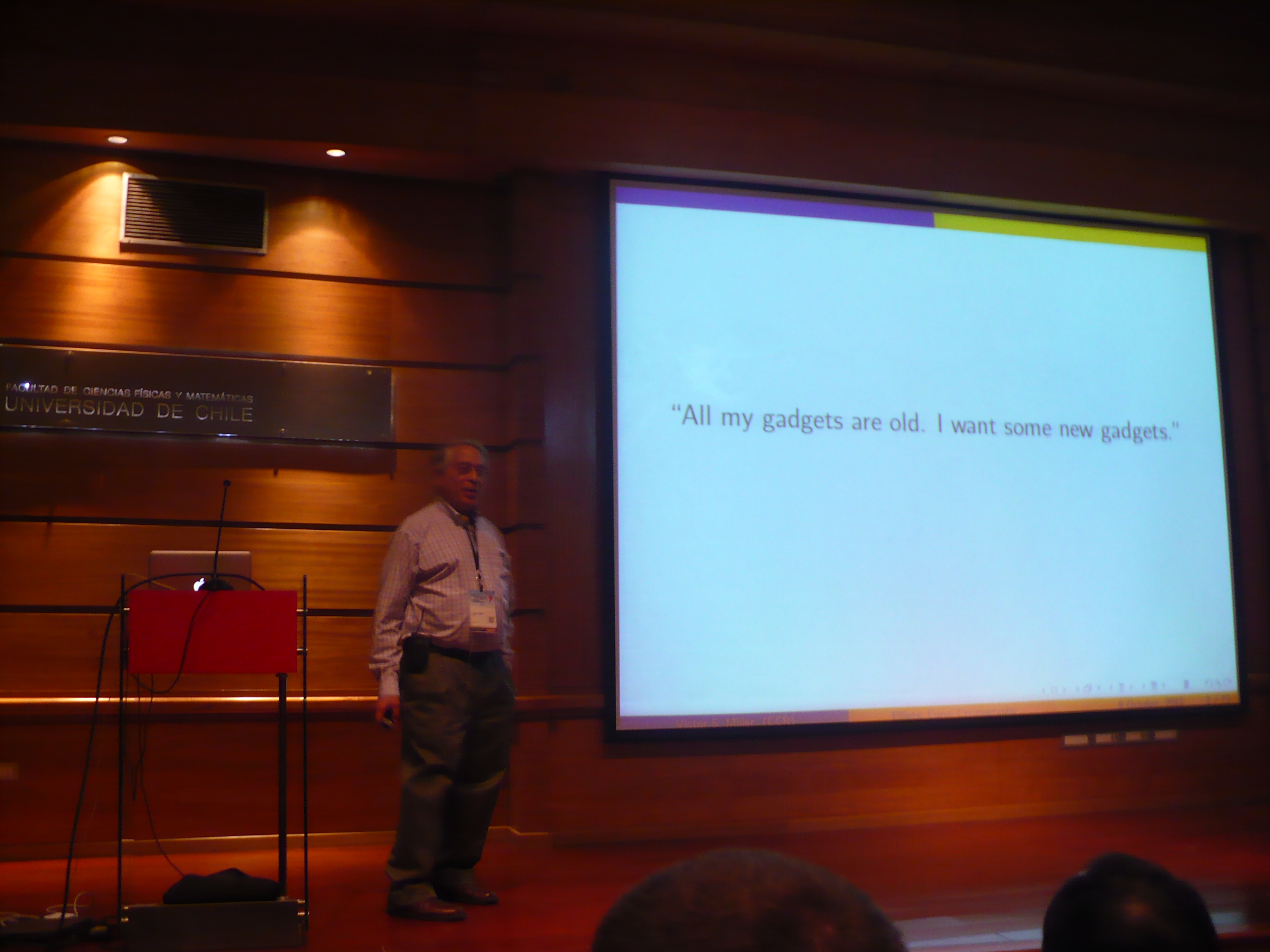 Victor Miller at LATINCRYPT 2012