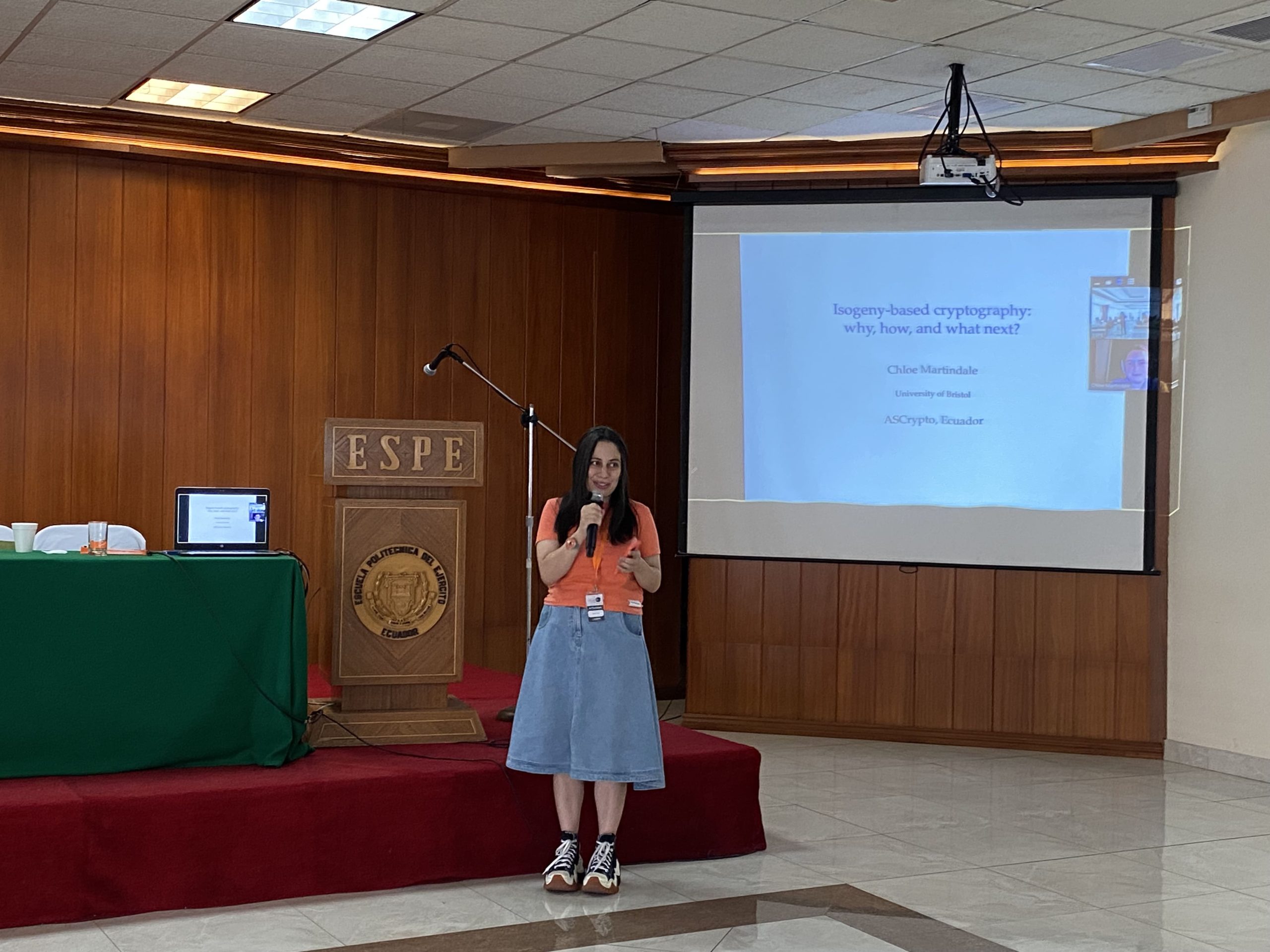 Sofía Celi at LATINCRYPT 2023